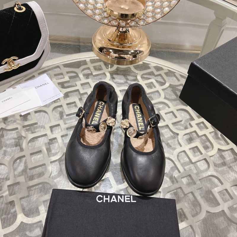Ch*el flat shoes